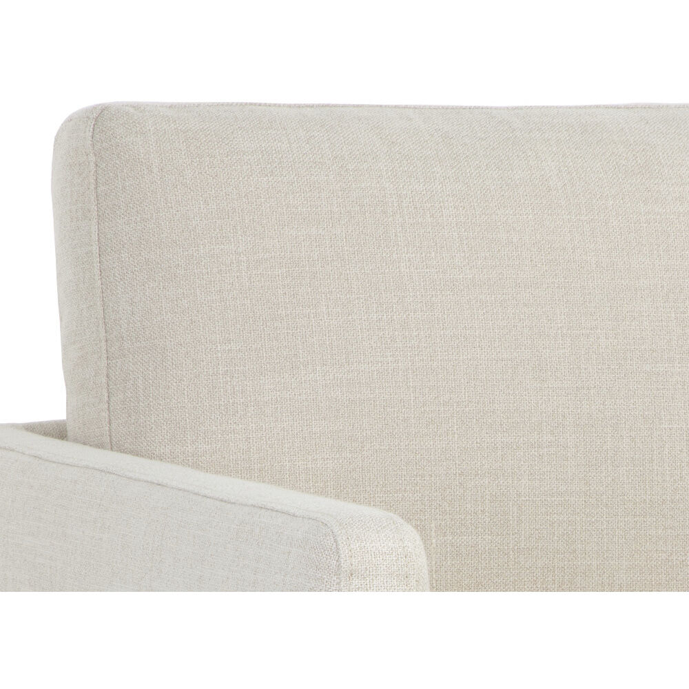 Portman Effie Linen Swivel Lounge Chair, Swivel